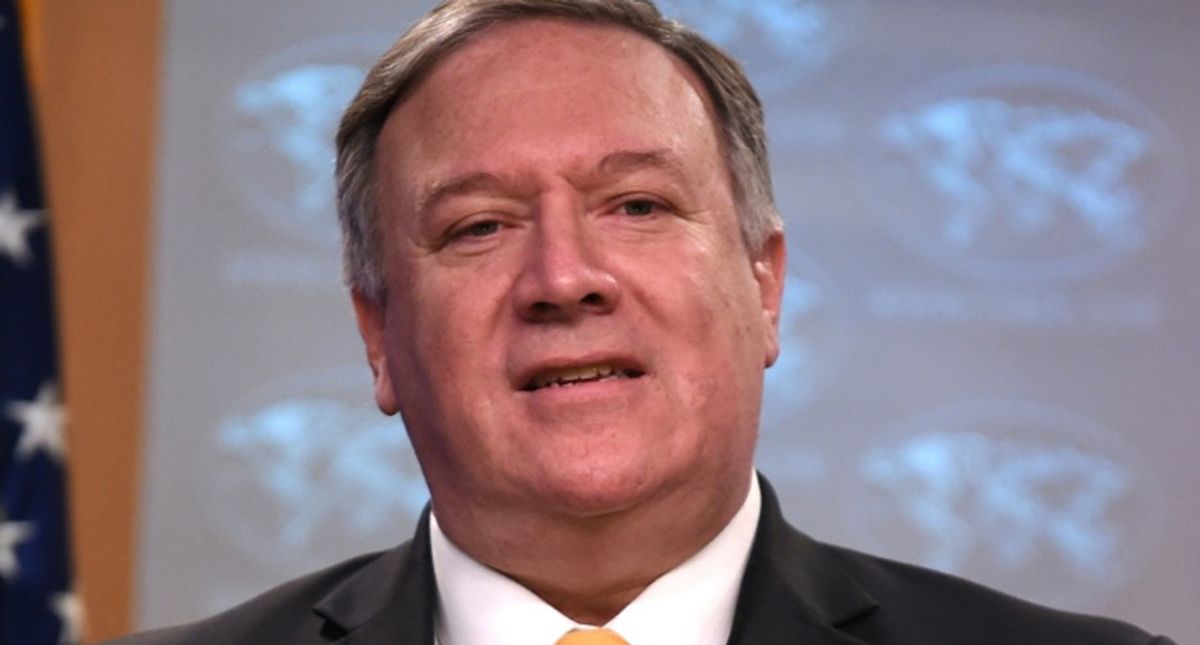 Few seem to buy Mike Pompeo's claim about a ‘female analyst’ praising him for not defining her by her ‘sexuality’