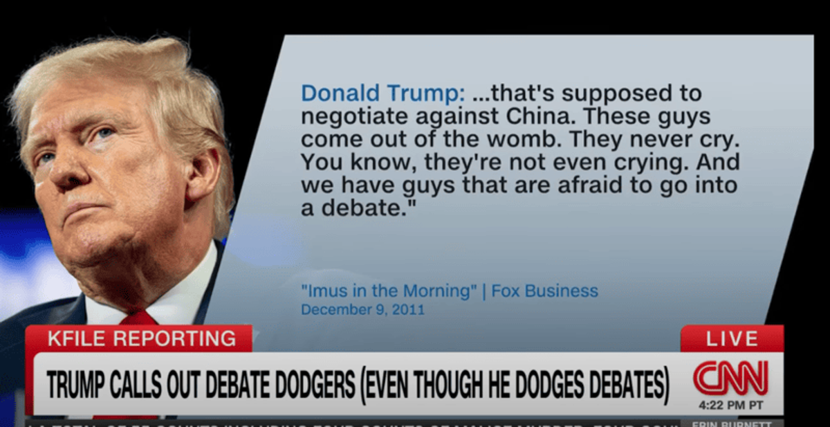 'He was right!' Harris team throws Trump's resurfaced debate 'courage' clip back at him