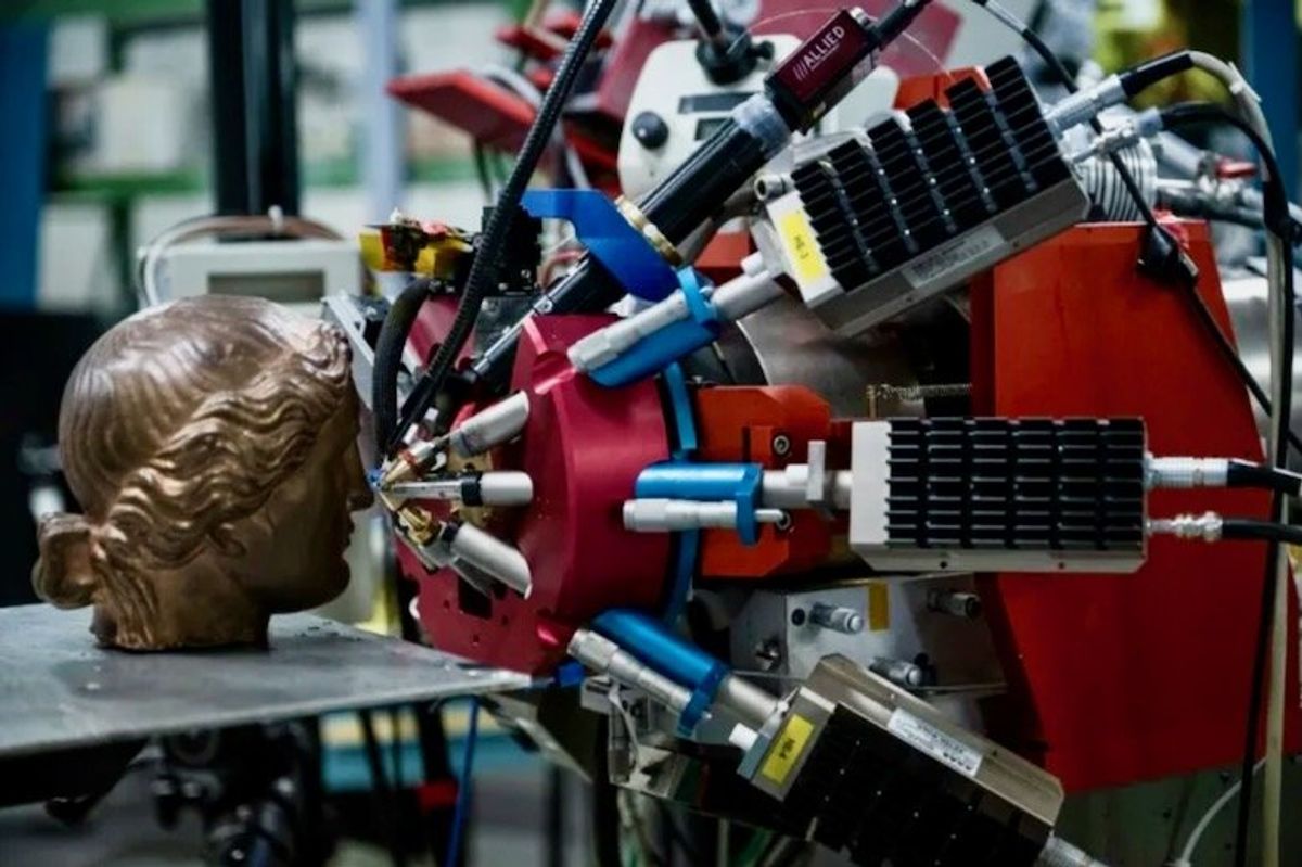 The high-tech art lab hidden underneath Paris