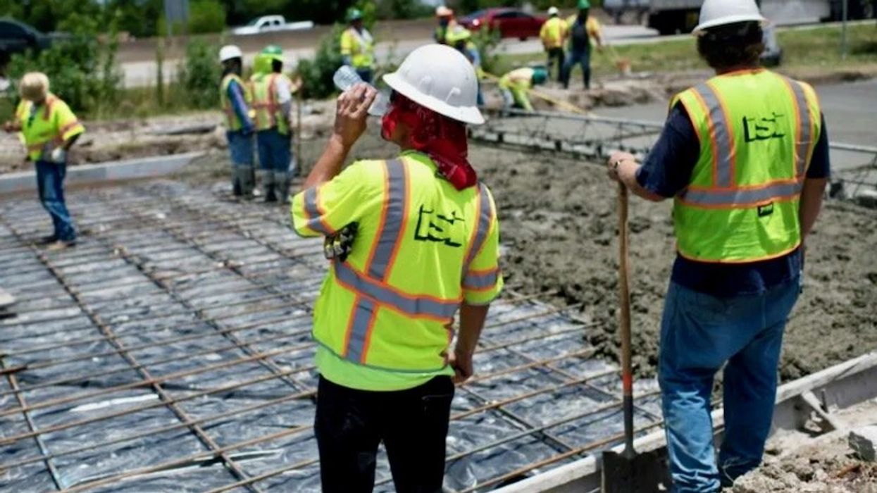 Texas scraps 'water break' law for construction workers, as heat bakes