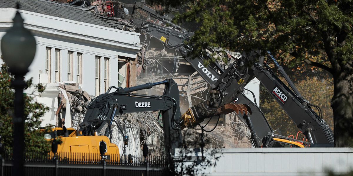 What Part Of The White House Is Being Torn Down For Trump S Ballroom What Part Of The White House Is Being Torn Down For Trump S Ballroom