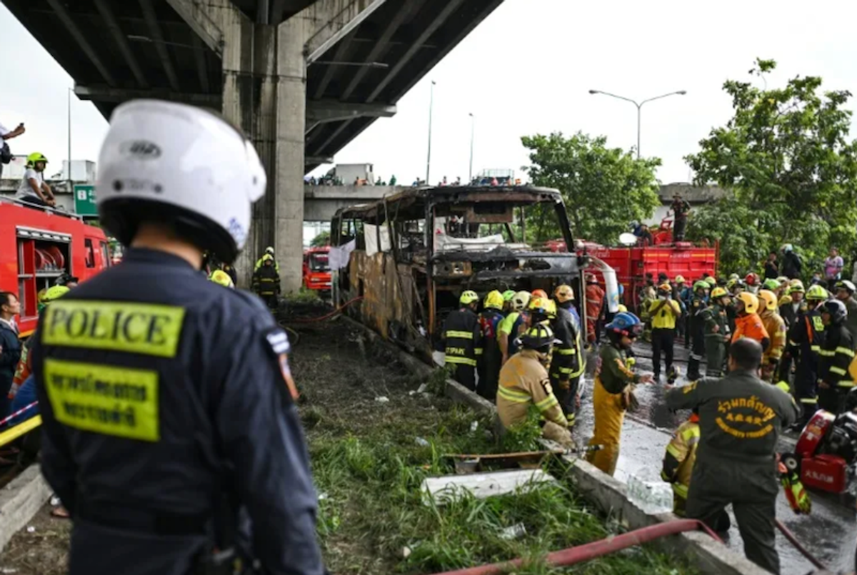 Multiple deaths in school bus fire in Thailand: PM