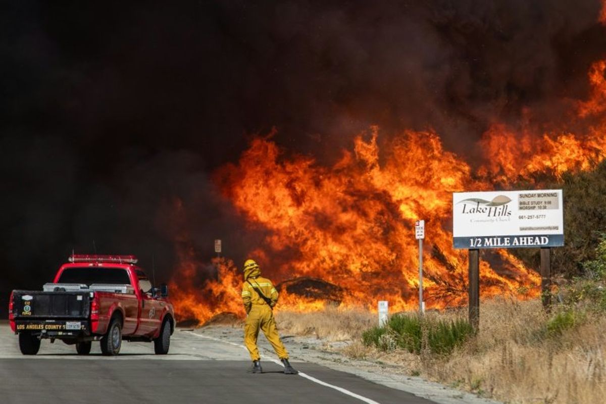 Climate change made ferocious LA wildfires more likely: study
