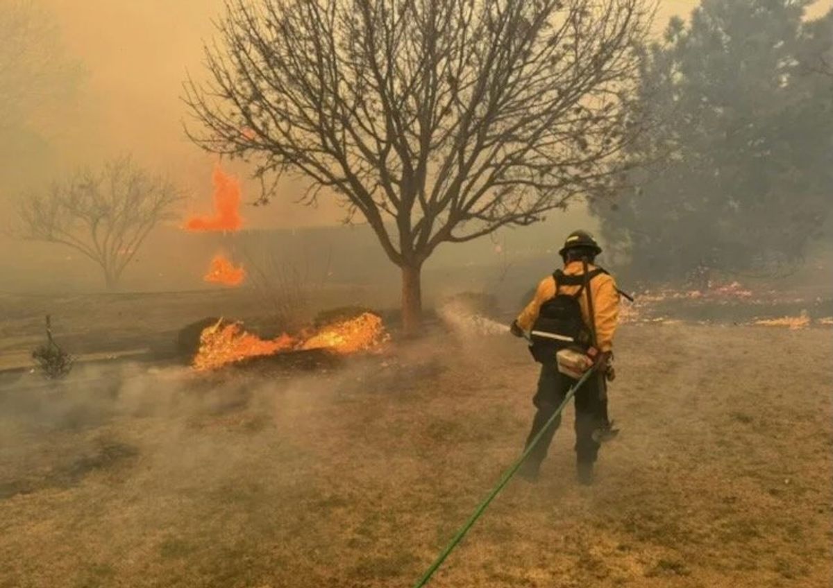 Texas battling largest wildfire in its history
