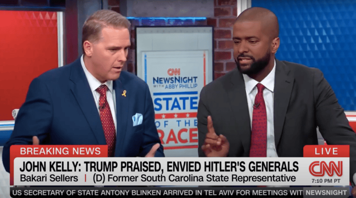 CNN conservative scolded after calling Palestinian rights protesters 'Hitlers'