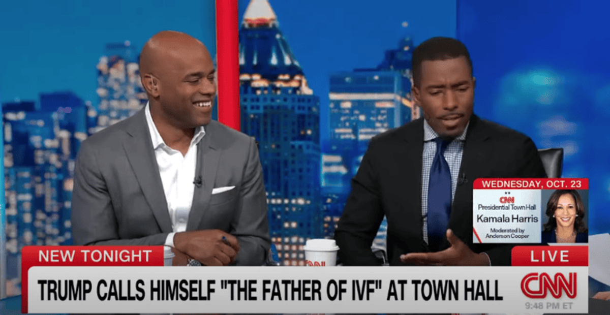 Dem can't help but laugh at Republican's 'nutty' defense of Trump as the 'father of IVF'