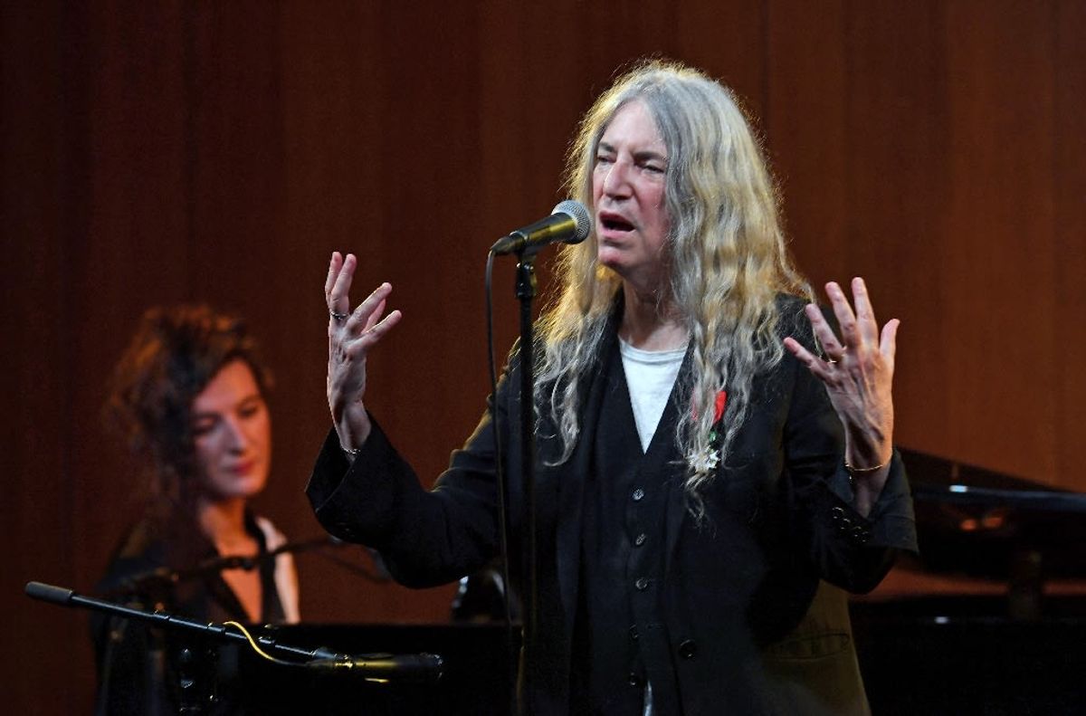 Punk poet Patti Smith says writing is her 'essential' art form