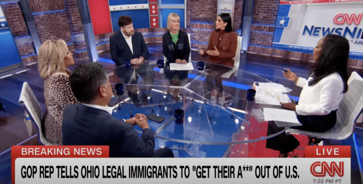 'Sorry, I'm really angry!' CNN erupts as panelists slam 'disgraceful' MAGA 'lies'