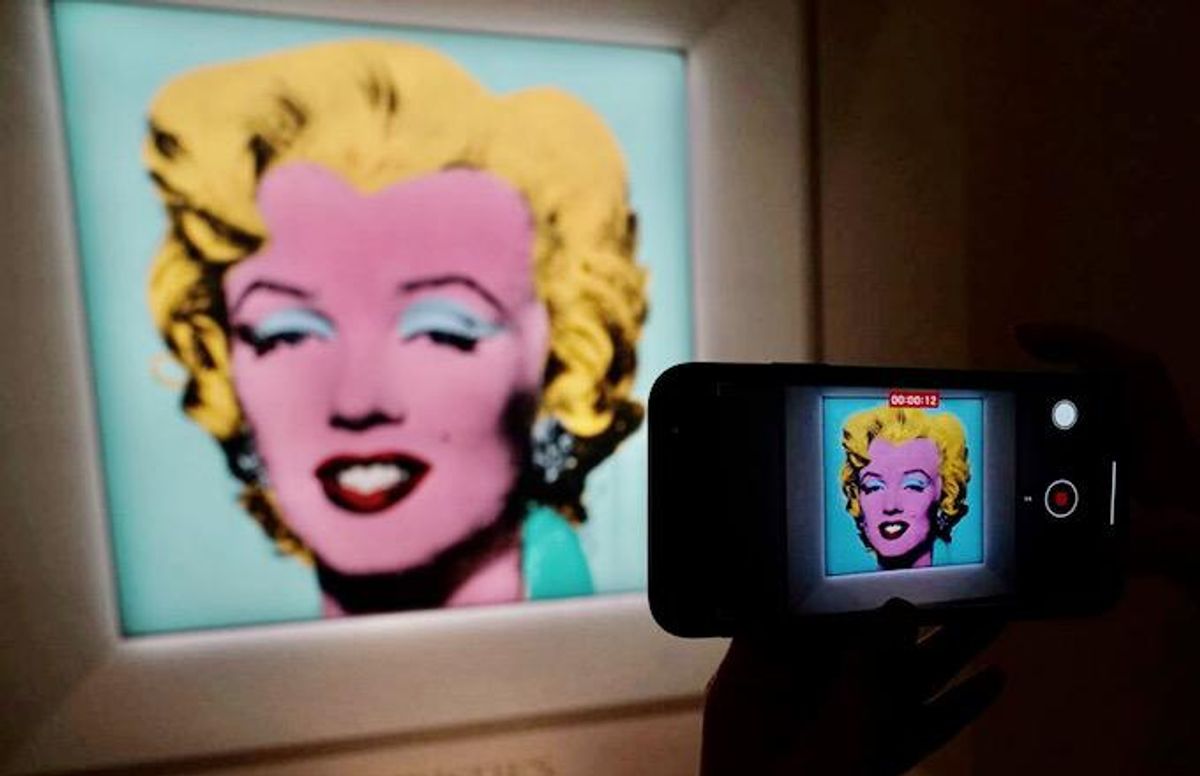 Warhol portrait of Marilyn Monroe fetches record $195 million: Christie's