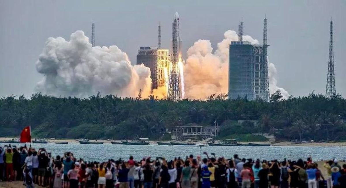 US not planning to shoot down errant 10-story Chinese rocket falling to Earth: defense chief