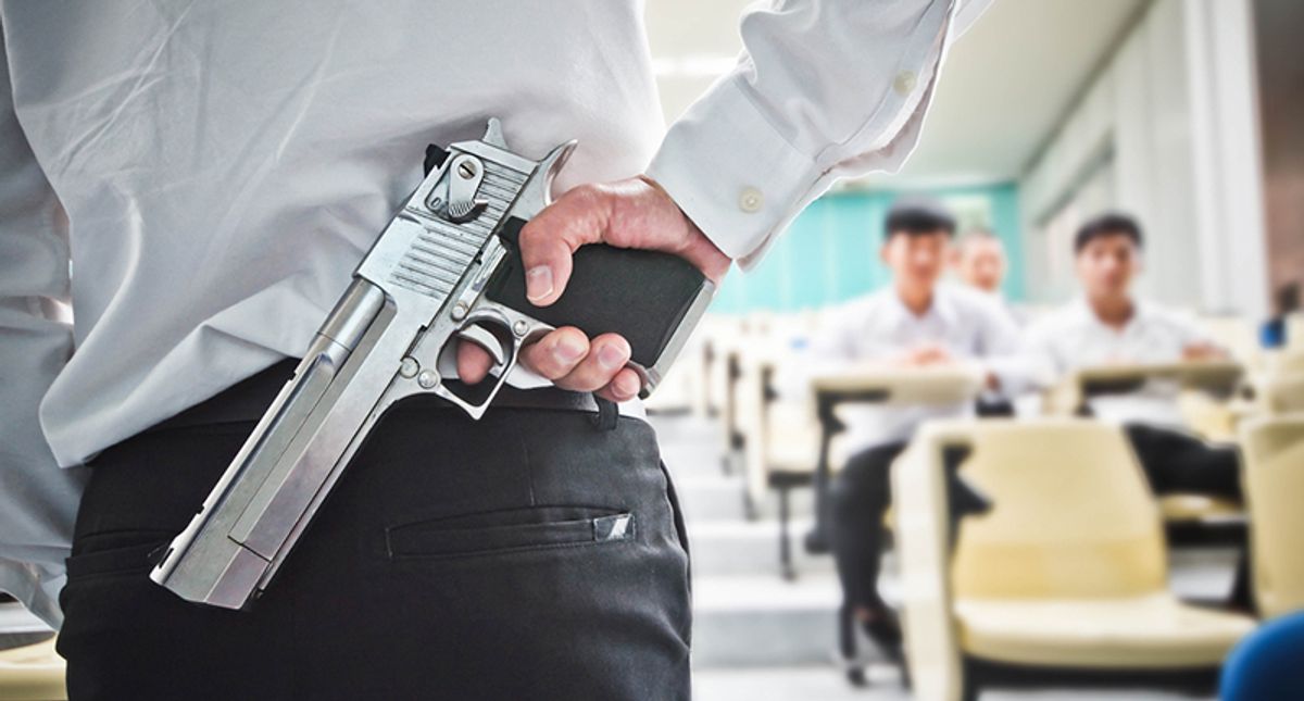 Georgia lawmaker wants to pay teachers $10K to carry guns in school: report