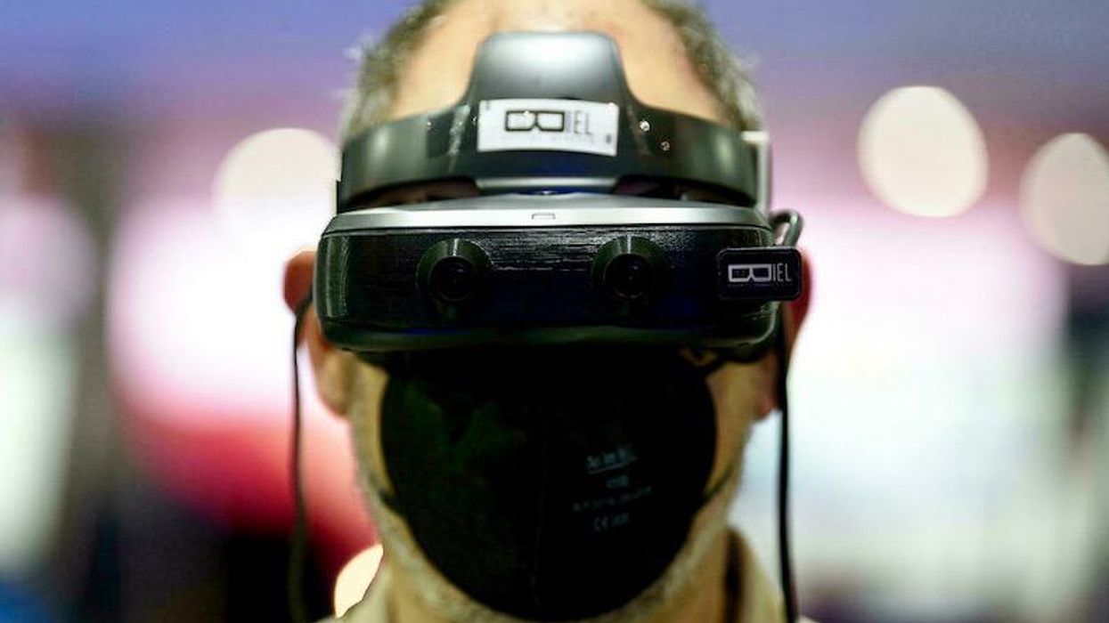 Spanish couple develop high-tech specs to help son see