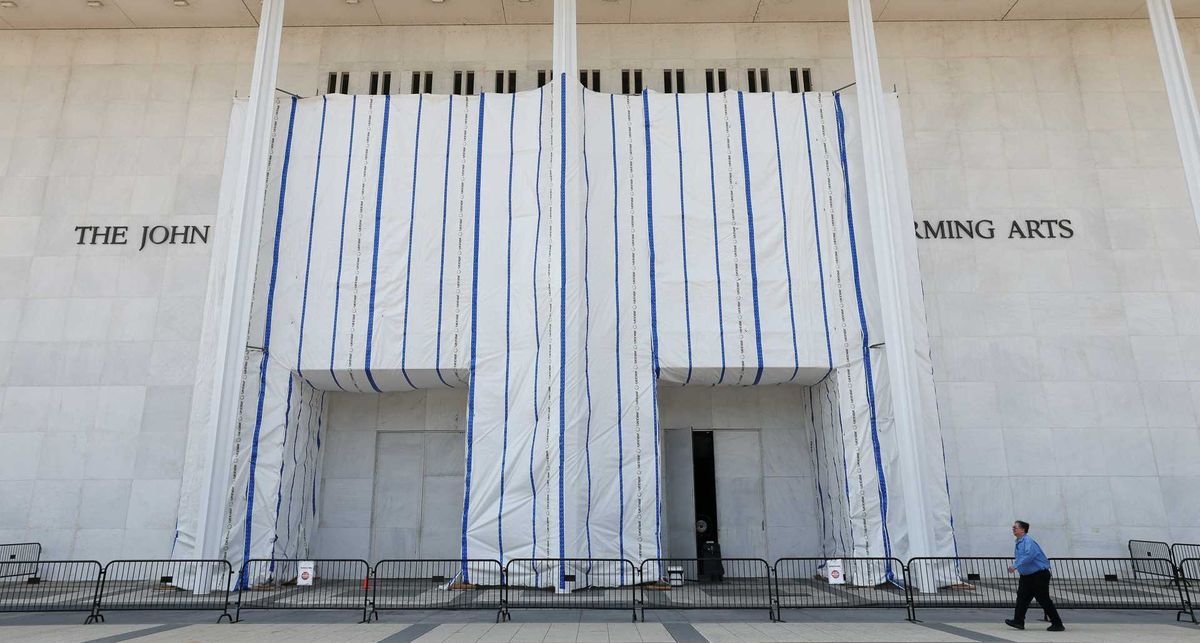 'Hide their embarrassment': Kennedy Center excuse for Trump tarp stuns in court