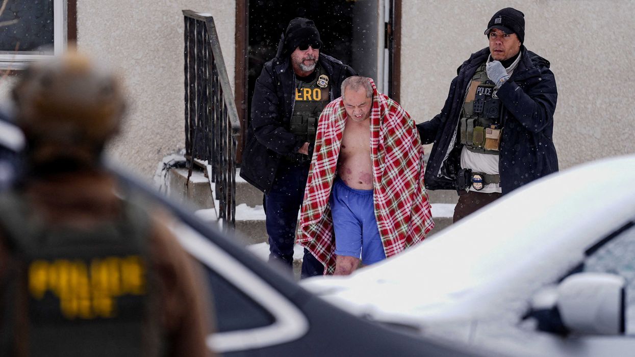 Family accuses Trump's DHS of lying after man stripped to his underwear in snowy raid