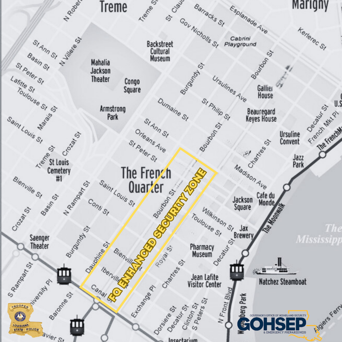 Bourbon Street area designated as ‘enhanced security zone’ for Super Bowl