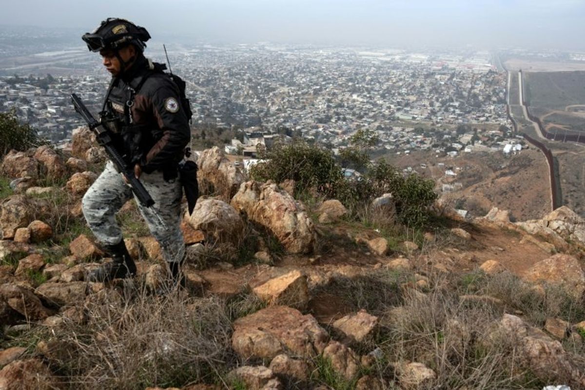 Two armies, one goal: stopping Mexico-US migration