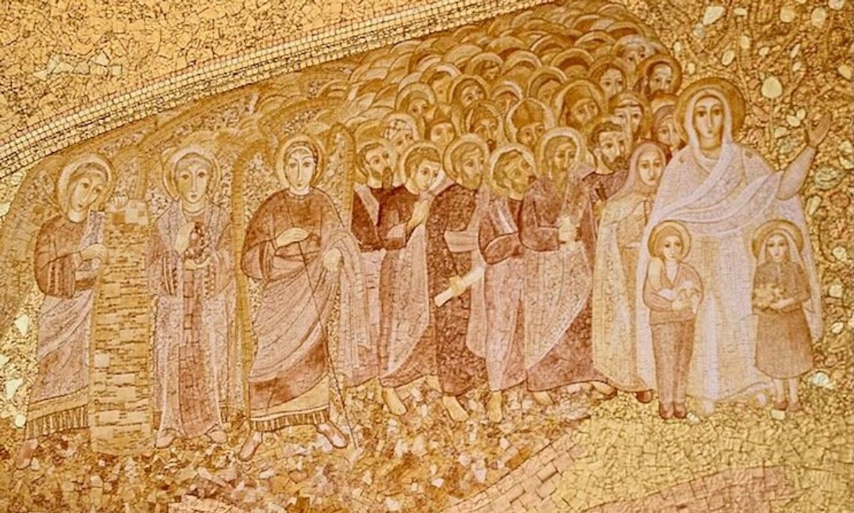 Mosaics by priest accused of abuse must go, women say