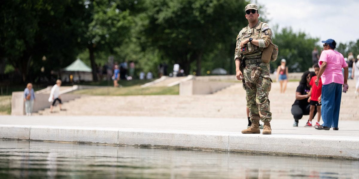 Reflecing Pool ‘Go to jail!’ Enraged Trump threatens Reflecting Pool ‘vandals’ as he ...