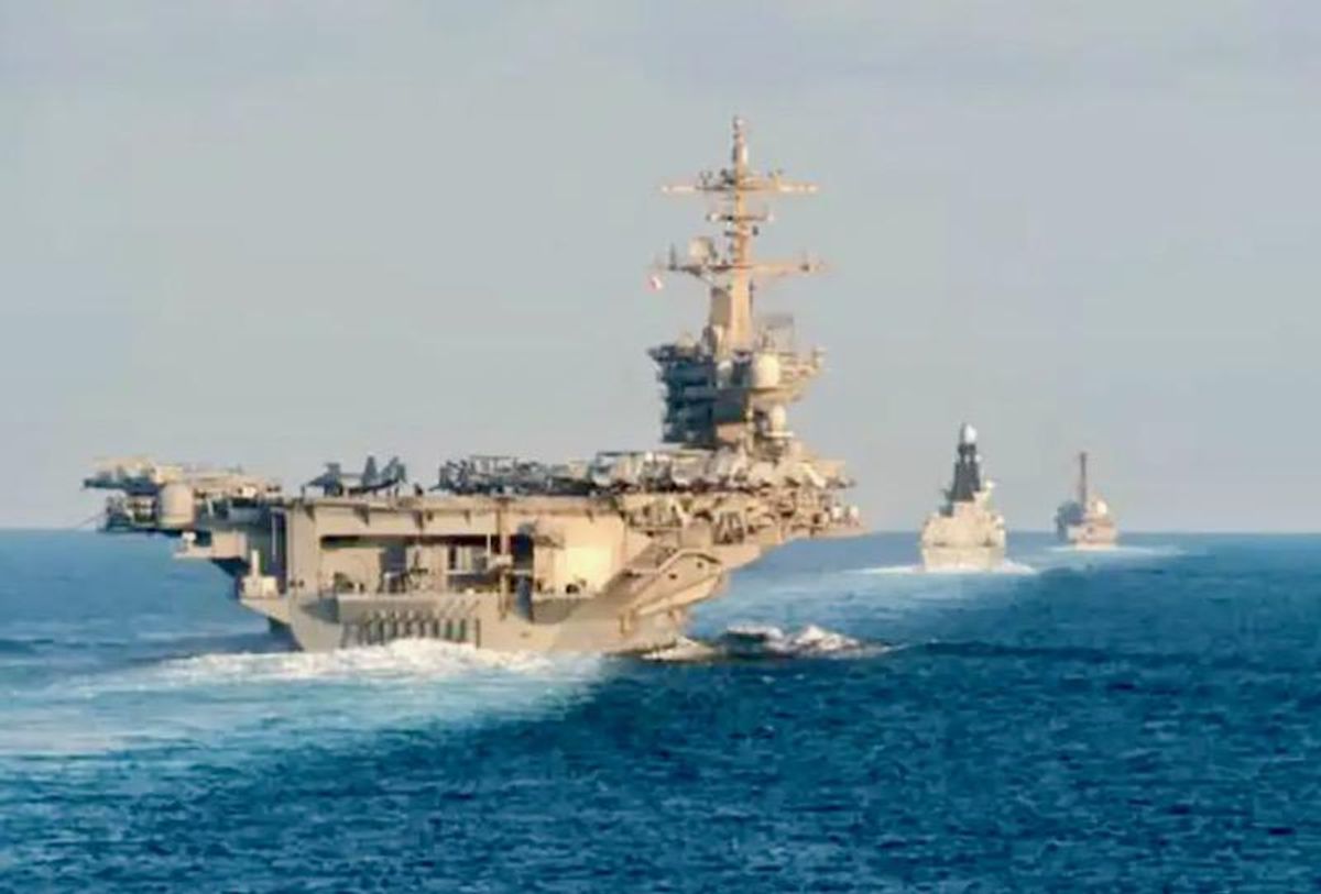 Five missing as US Navy helicopter crashes off California coast