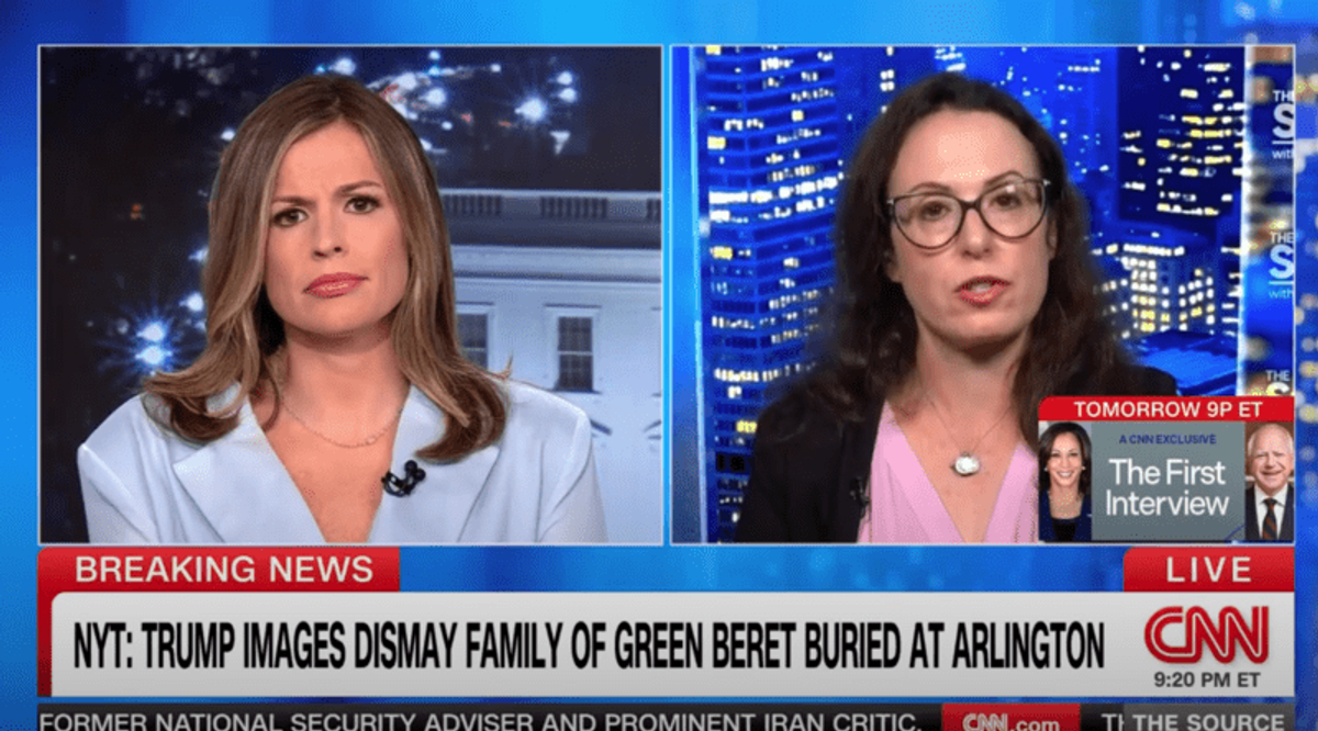 Family of Green Beret buried in Arlington cemetery 'clearly displeased' by Trump: Haberman