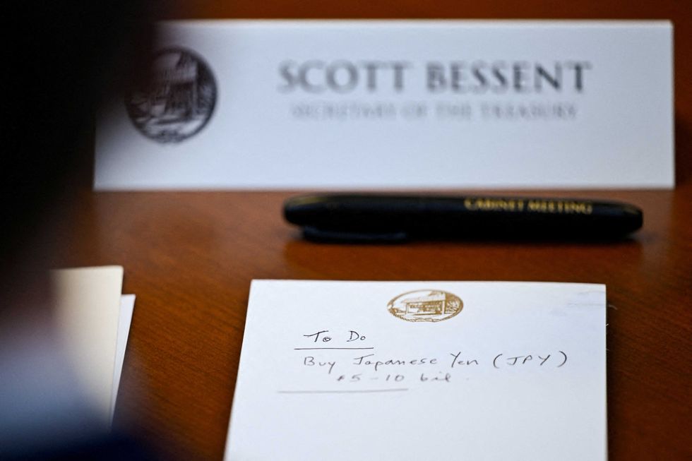 Scott Bessent's carelessly exposed 'To Do' list reveals multibillion-dollar scheme