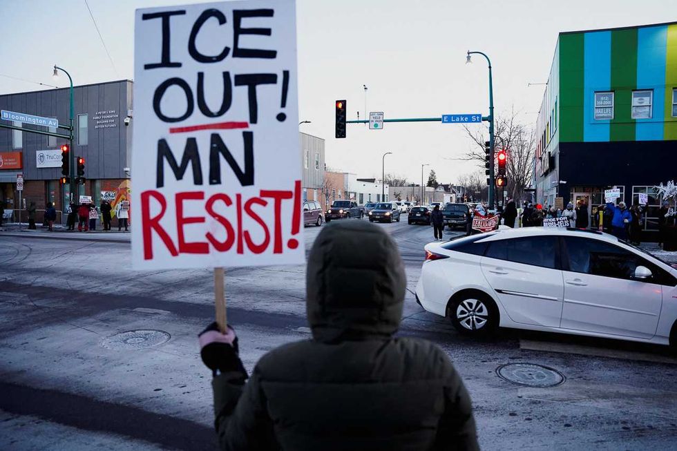 ICE yells profanities at bystanders before 'stealing' man's car outside elementary school