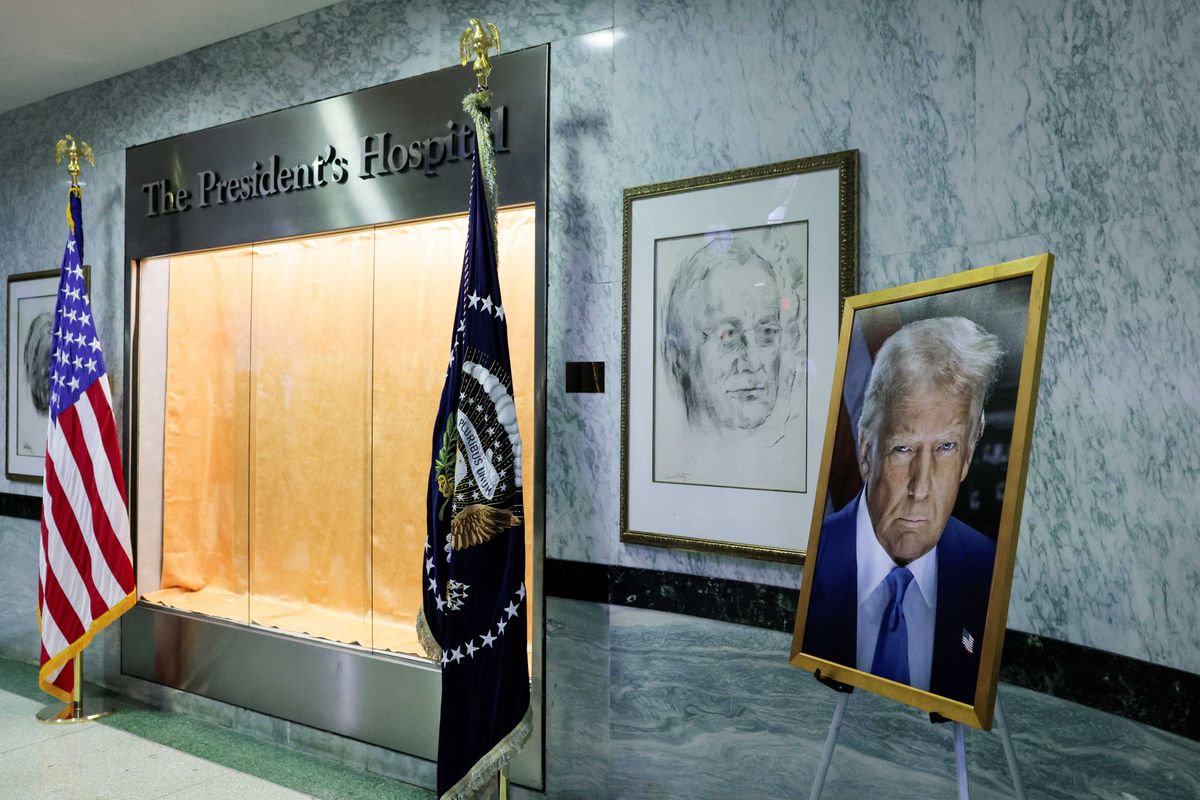 Trump snubs wounded soldiers during visit at Walter Reed: report