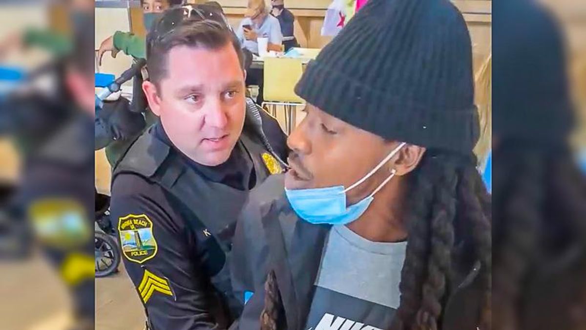 Virginia police 'gathering the facts' after innocent Black man is handcuffed while eating at shopping mall