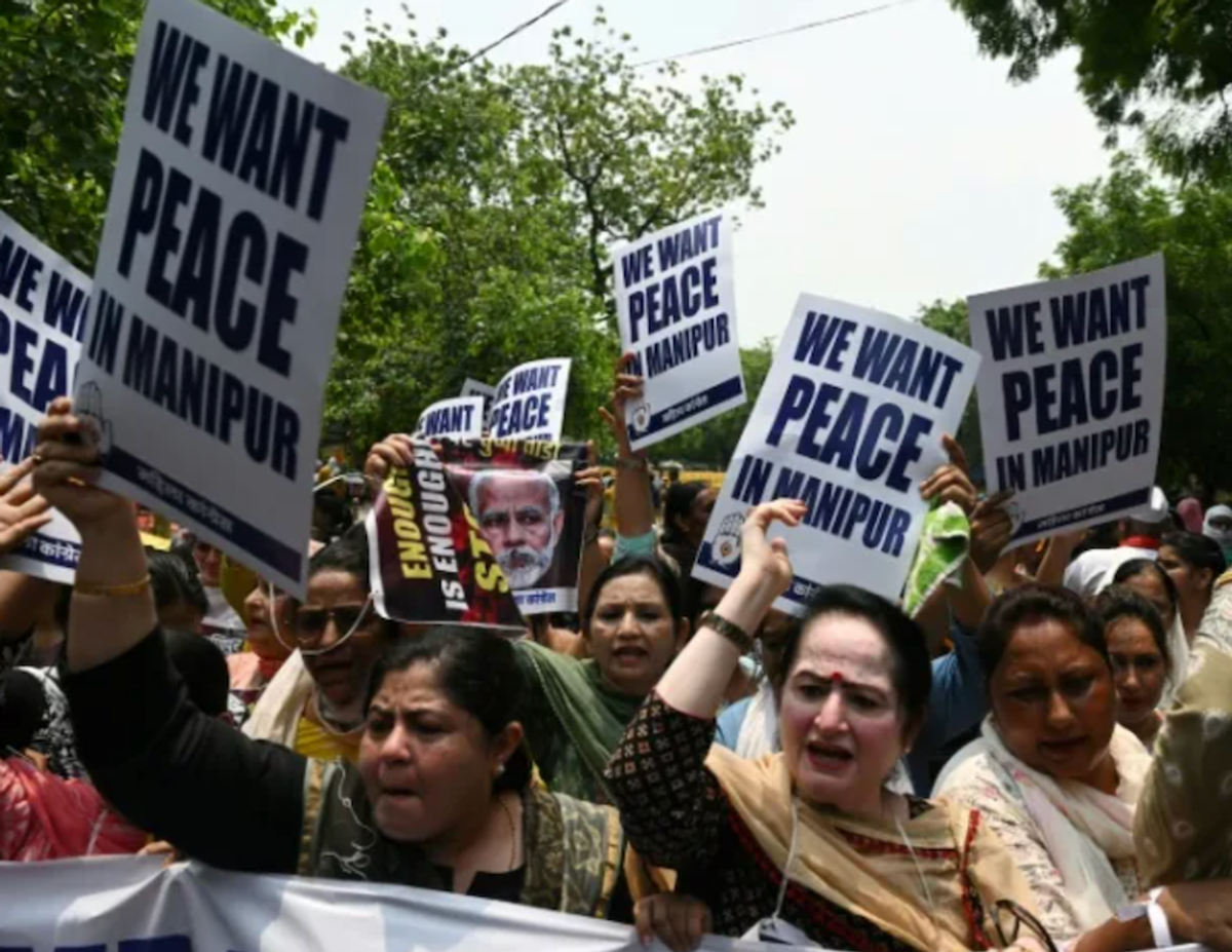 Four held over India naked women video, may face death penalty