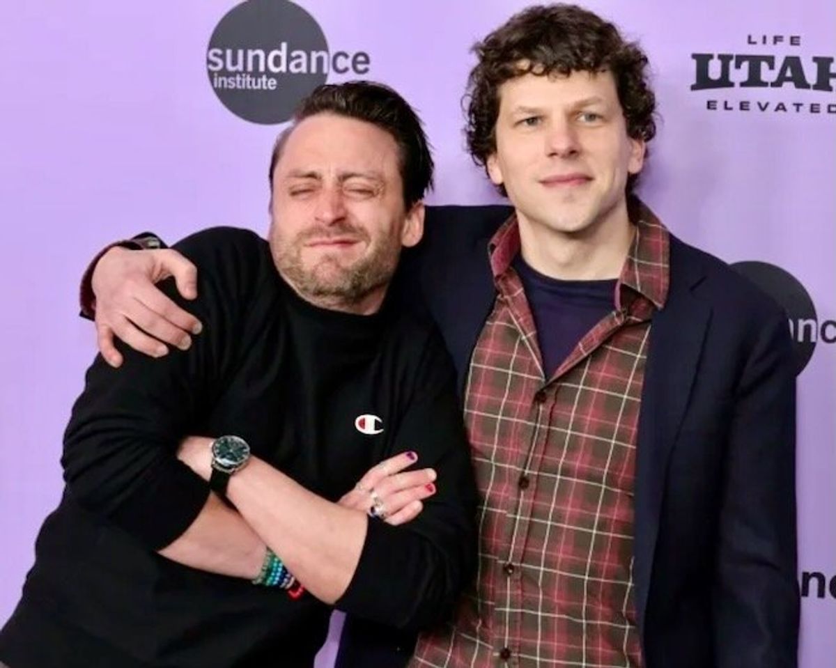 Eisenberg sells 'dream' film as Sasquatch saga prompts Sundance walkouts