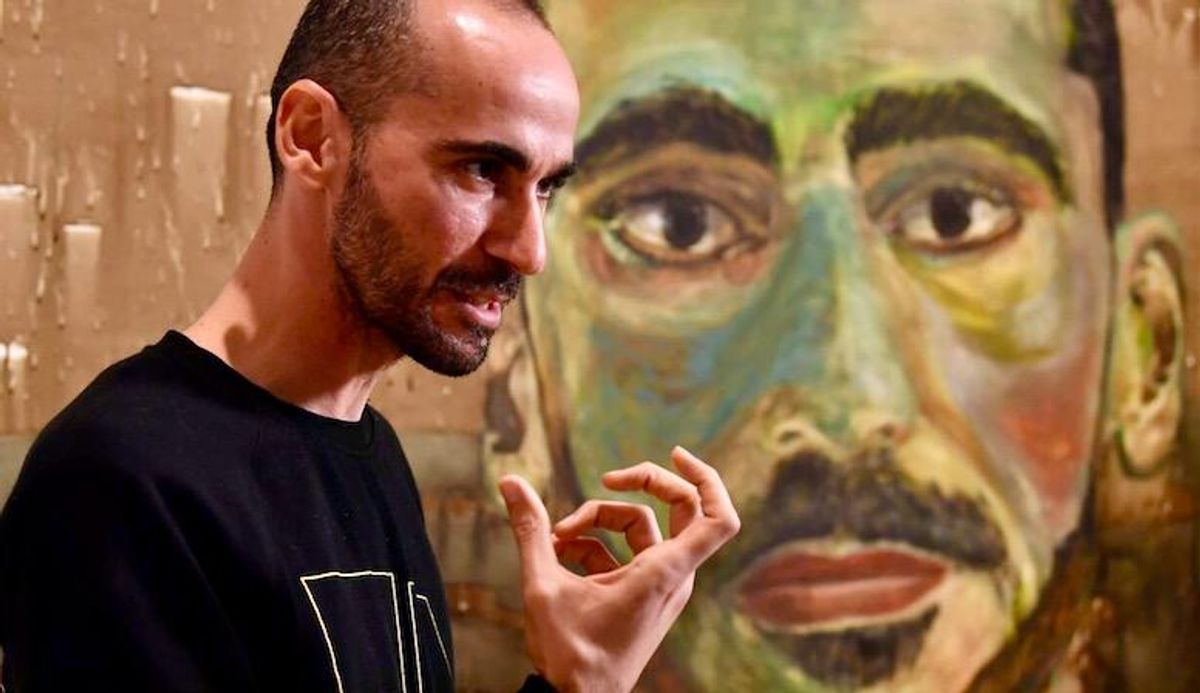 Refugee who paints with a toothbrush nominated for Australian art prize