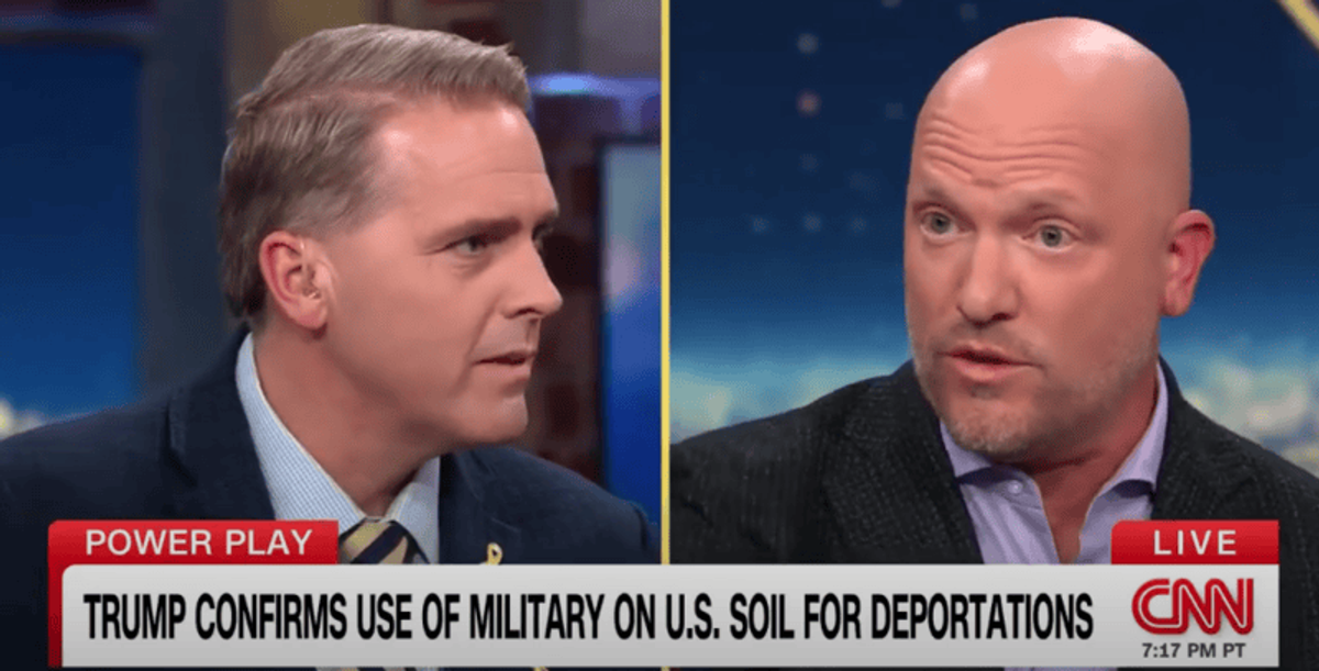 'So you're not a genius?' Republican clashes with war veteran over mass deportation plan