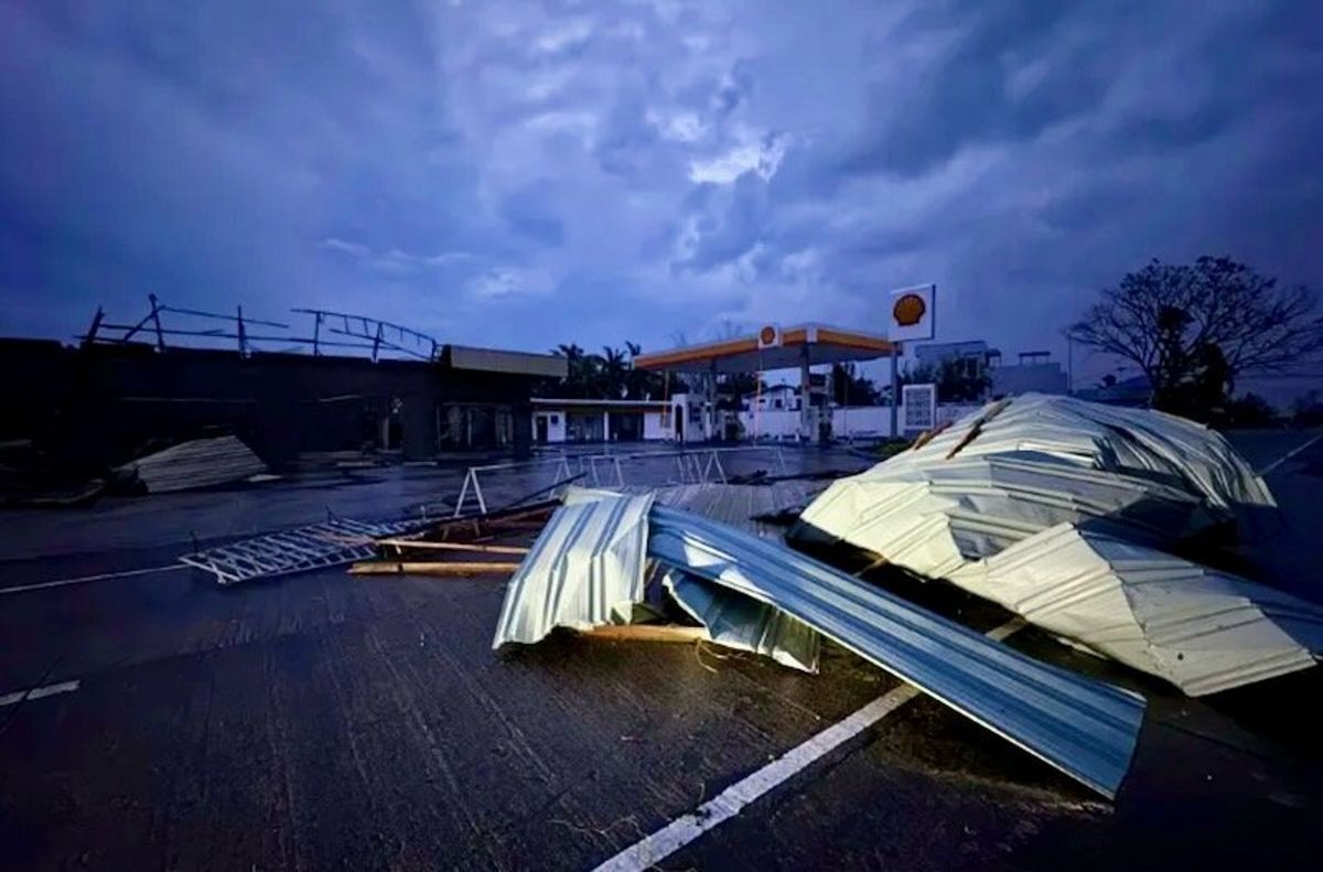 Thousands flee as fourth typhoon in a month hits Philippines
