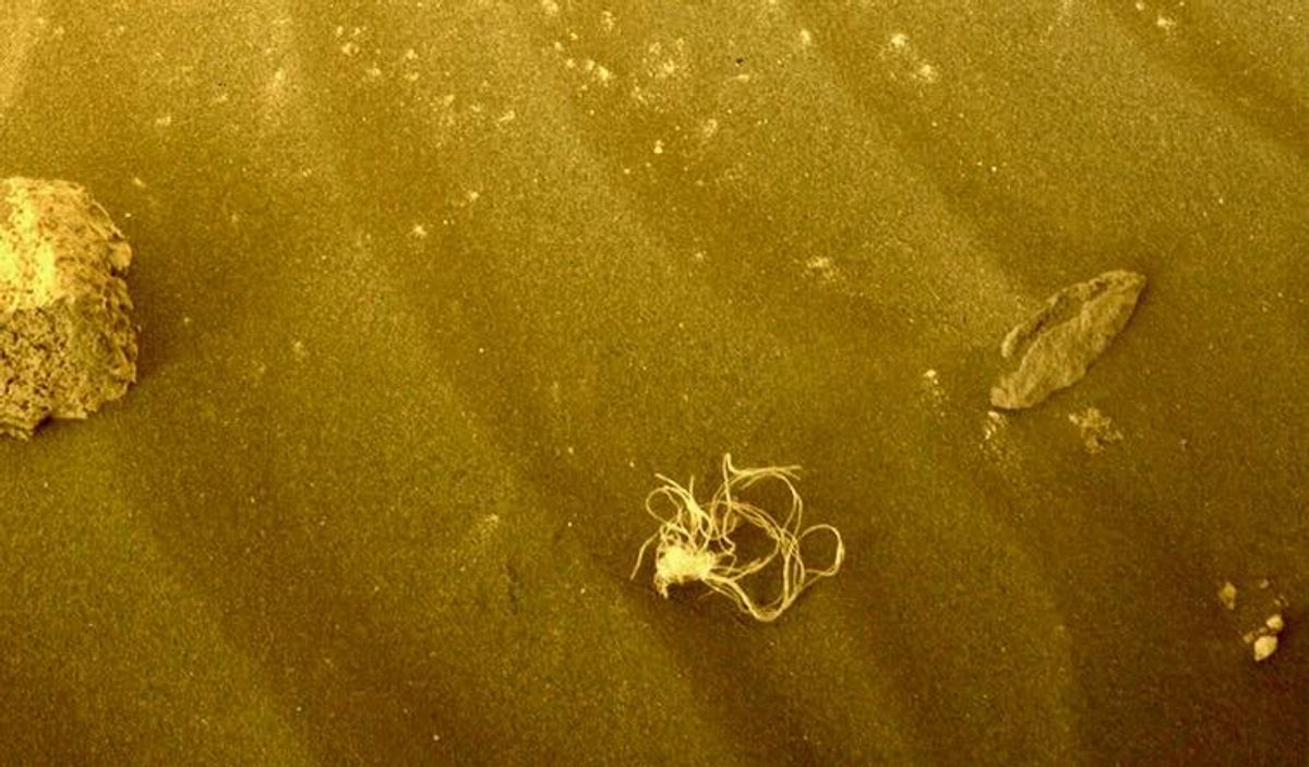 String theory: NASA Mars rover discovers mystery object