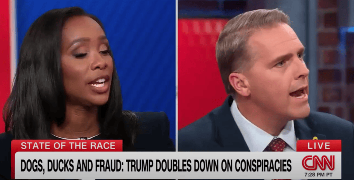 'I don't answer to you': CNN discussion gets heated as Republican pressed on Trump theory