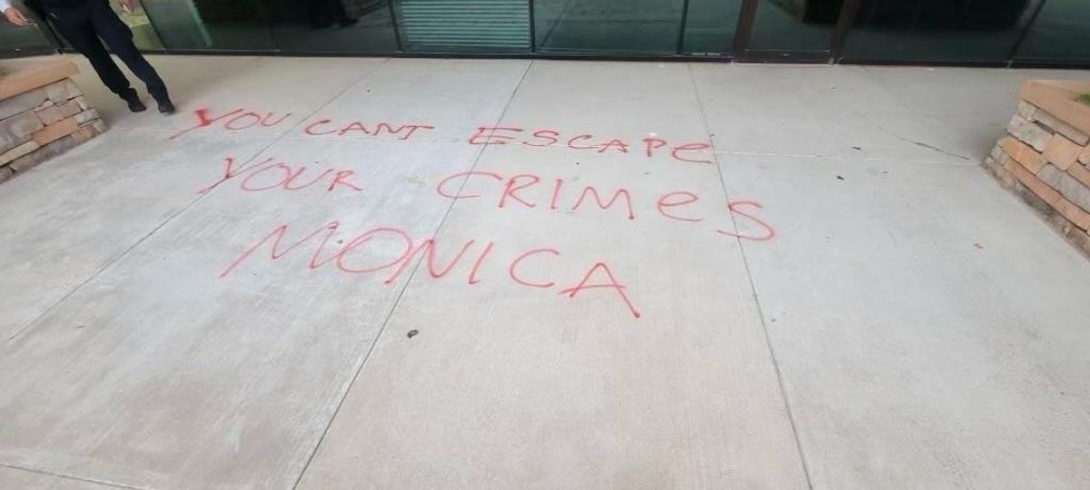 Republican lawmaker says her office was vandalized over Israel support