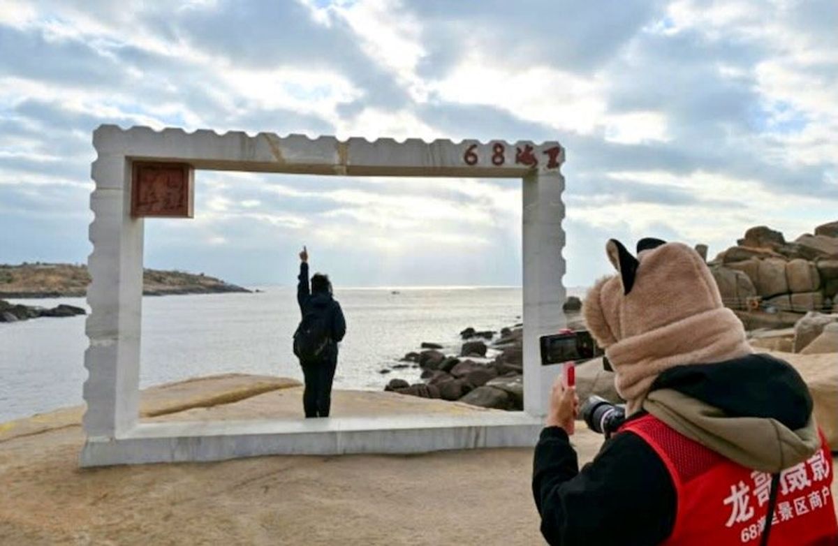 Hopes for 'reunification' a fact of life on China's window to Taiwan