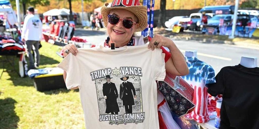 A Trump supporter