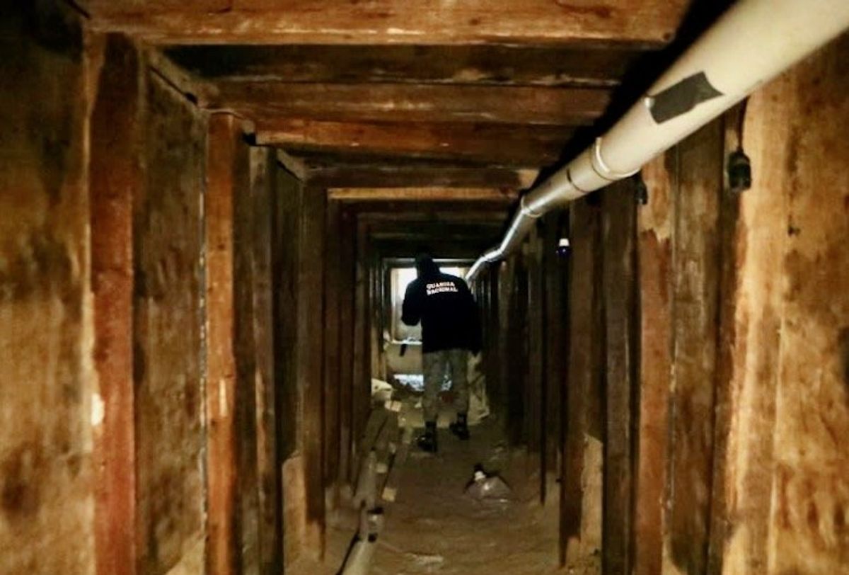 Mexican authorities to seal secret tunnel on U.S. border