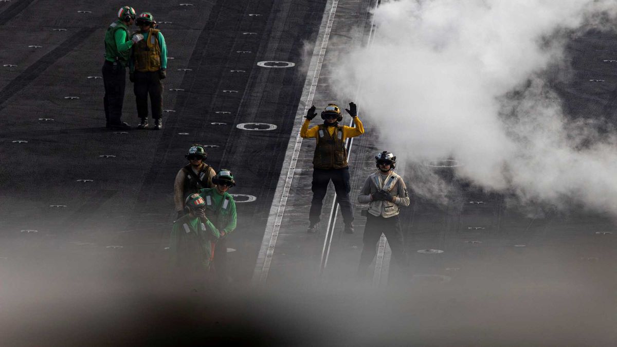 Trump shrugs off sailors' concerns of lengthy deployments: 'Not nearly long enough'