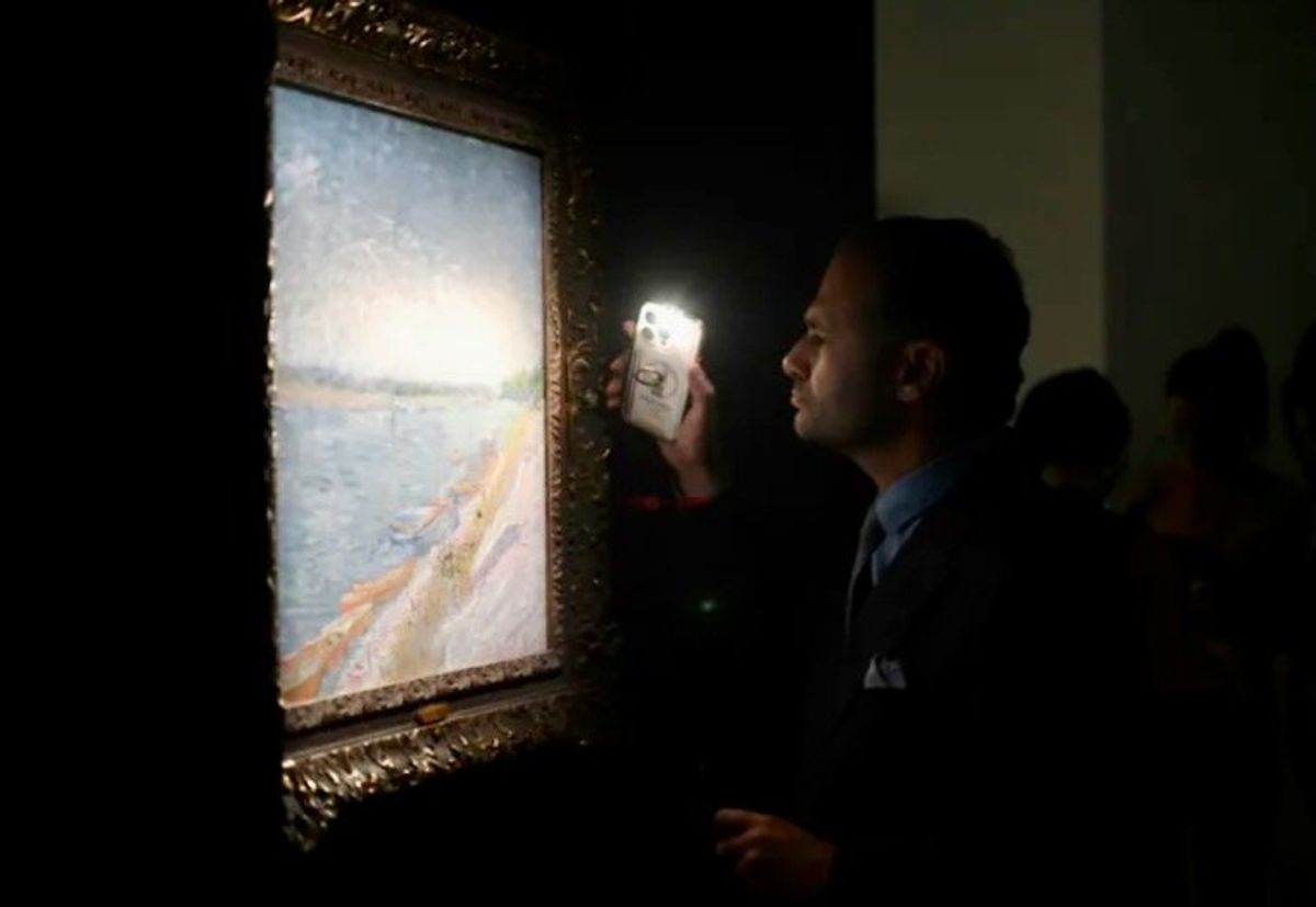 Van Gogh painting set to break Asia record in Hong Kong auction
