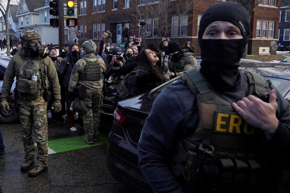 'Barbaric': Outrage after ICE agents drag screaming woman out of car window