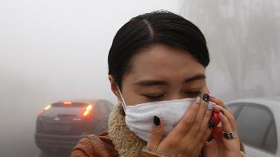 Chinese 'airpocalypse' comparable to conditions in severe California forest fire