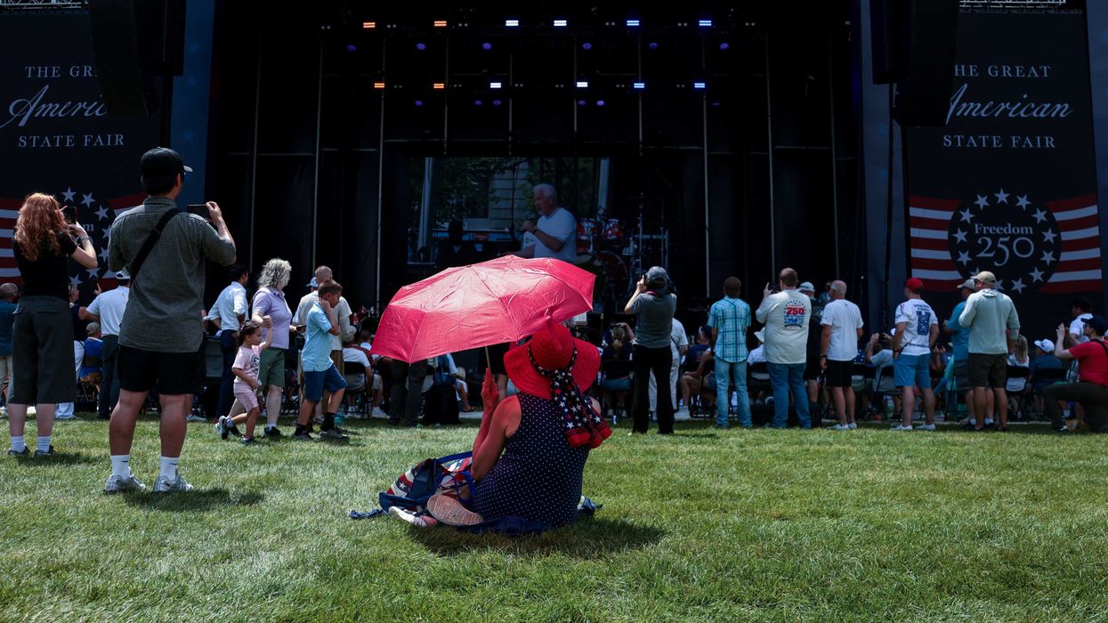 Feds tout 'well-prepared' Trump fair after blistering heat wave hospitalized attendees