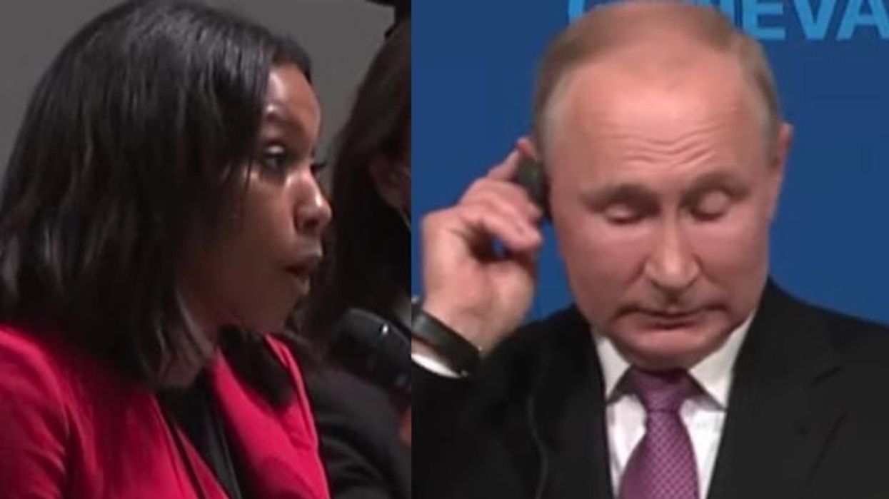 Putin tells Black US reporter he would ‘prevent’ Black Lives Matter in Russia after she asks what he’s ‘afraid of’