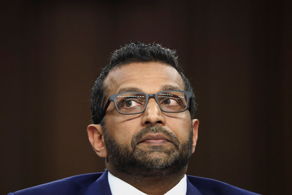 Kash Patel's nemesis busts him for using FBI jet to fly to his girlfriend's concert