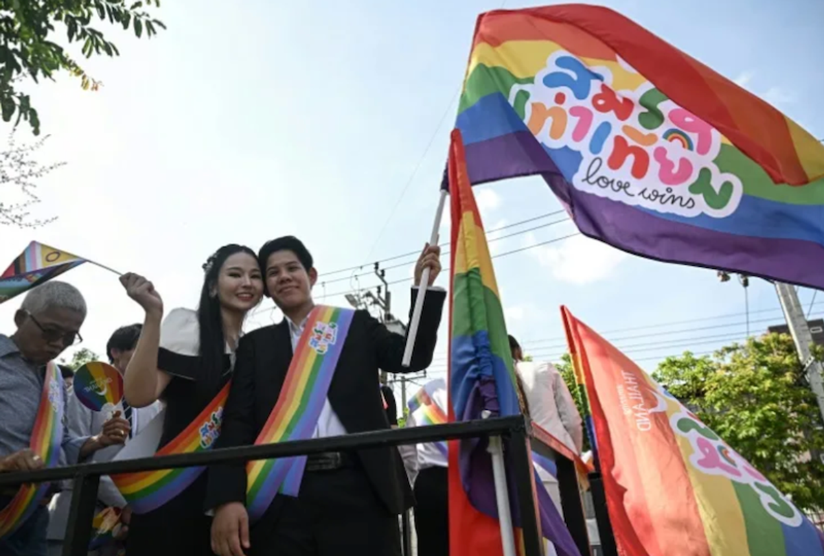 'Monumental step' as Thai king signs same-sex marriage into law