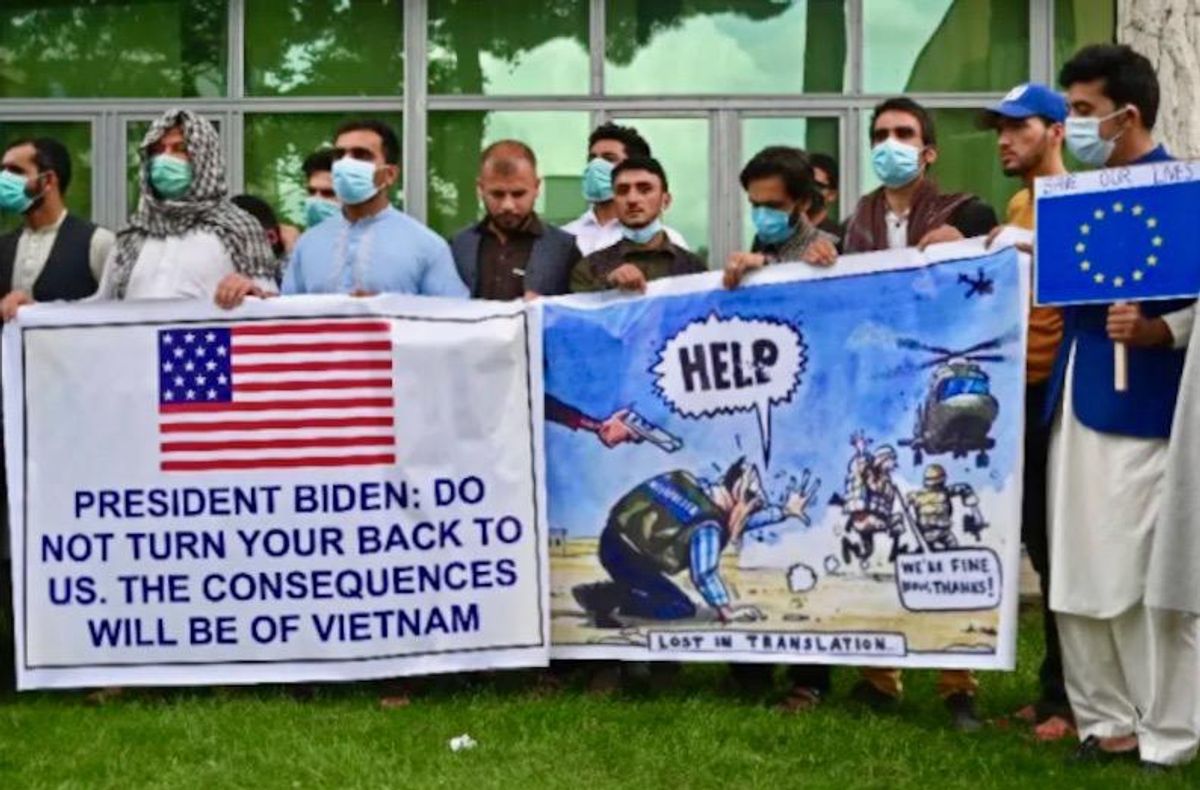 White House says 20,000 Afghan interpreters asking for US asylum