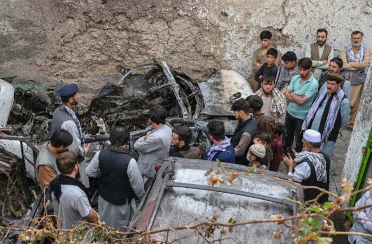 Video shows last US Afghan strike may have targeted aid worker: NYT