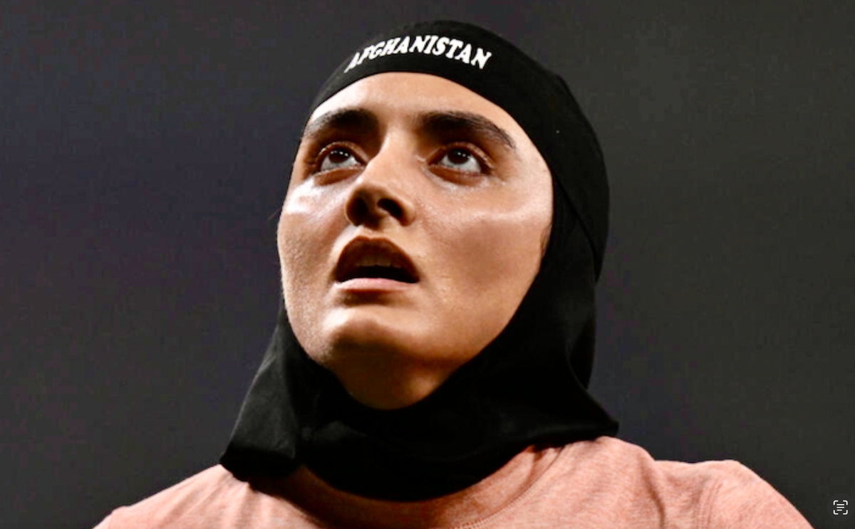 Afghan woman sprinter sends message of defiance at Asian Games